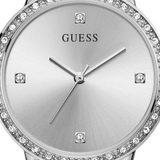 Guess • GW0022L1 • Silver-Tone Crystal Analog Watch