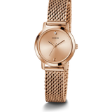 Guess • GW0520L3 • Rose Gold-Tone Mesh Diamond Analog Watch