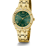 Guess • GW0033L8 • Gold-Tone and Green Analog Watch