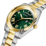 Guess • GW0265G8 • Two-Tone and Green Analog Watch