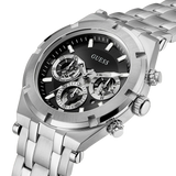 Guess - GW0260G1 - Montre multifonction argentée