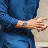 Ice-Watch • 016761 • Steel Gold-Blue