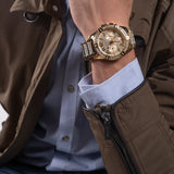 Guess • U0799G2 • Gold-Tone Multifunction Watch