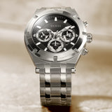 Guess - GW0260G1 - Montre multifonction argentée
