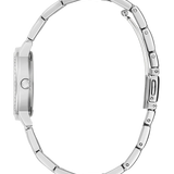 Guess - GW0468L1-Montre analogique argentée avec cristaux