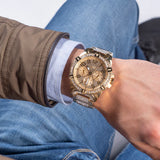 Guess • U0799G2 • Gold-Tone Multifunction Watch