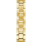 Guess • GW0546L2 • Gold-Tone Crystal Curb Chain Analog Watch