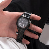 Guess - GW0572G3-Montre multifonction noire et noire