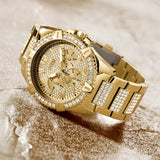 Guess • U0799G2 • Gold-Tone Multifunction Watch