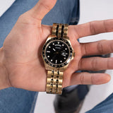 Guess • GW0220G4 • Gold-Tone and Black Sport Watch