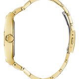 Guess - GW0456G2-Montre multifonction à cadran exposé à tonalité dorée