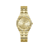 Guess • GW0033L2 • Gold-Tone Champagne Analog Watch