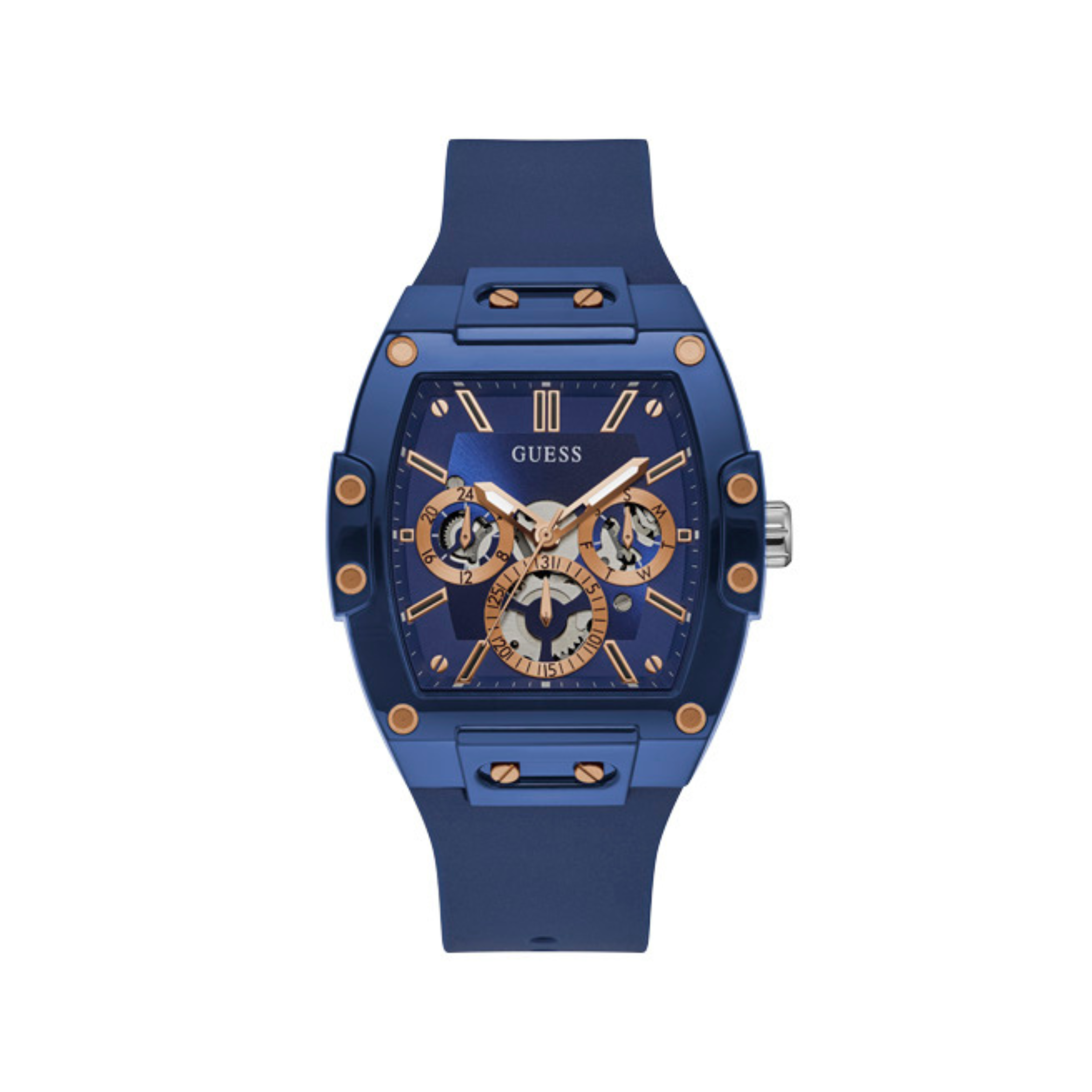 Guess Phoenix Gw0203g7 Watch Blue