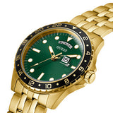 Guess • GW0220G2 • Gold-Tone And Green Sport Watch