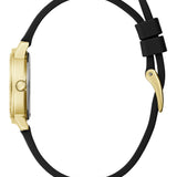 Guess • GW0469L3 • Gold-Tone and Black Silicone Analog Watch