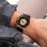 Guess • GW0566G1 • Black Gold Tone Analog Men's Watch