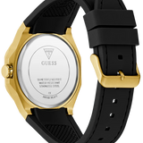 Guess • GW0850G2 • Black Gold Tone Analog Men's Watch