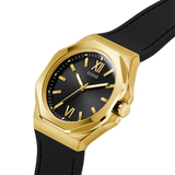 Guess • GW0850G2 • Black Gold Tone Analog Men's Watch
