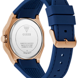 Guess • GW0850G3 • Blue Rose Gold Tone Analog Men's Watch