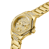 Guess • GW0878L2 • Gold Tone Multi-function Women's Watch