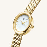 Rosefield • MWGMG-M02 • Mini Oval Gold