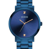 Guess - U1315G4 - Montre Analogique Diamant Bleu