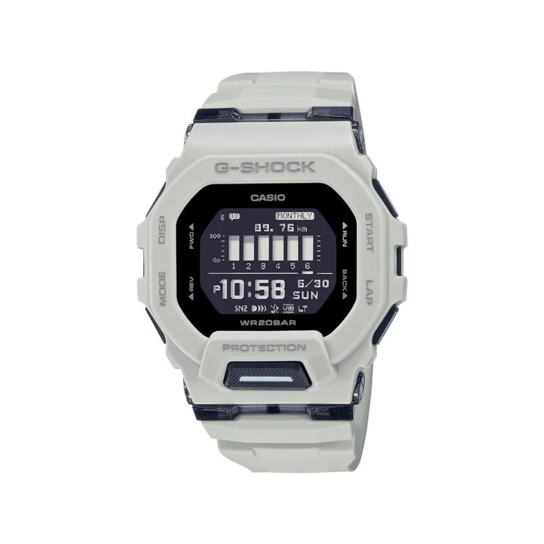 G shock watch black and white sale