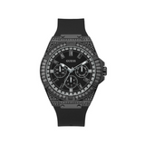 Guess • GW0208G5 • Sport Black Silcone Strap Watch
