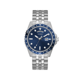 Guess • GW0220G1 • Silver Tone And Blue Sport Watch