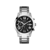 Guess • U0668G3 • Silver-Tone Chronograph Watch