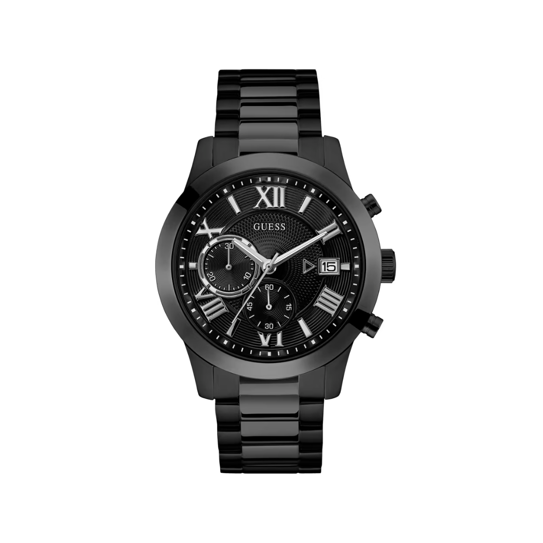 Guess watch chronograph stainless steel hotsell