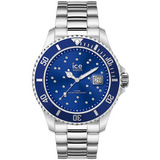 Ice - 016773 Acier Argent-Bleu 40mm