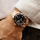 Ice-Watch • 016763 • Steel Rose Gold-Black