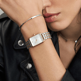 Rosefield - OWSSSG-O48 - Montre Octagon Duotone pour femme