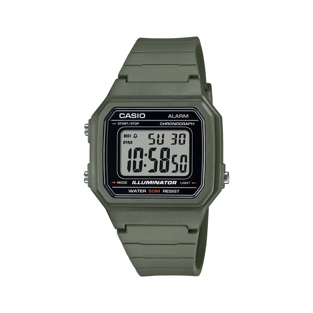 Casio illuminator green clearance