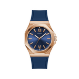 Guess • GW0850G3 • Blue Rose Gold Tone Analog Men's Watch