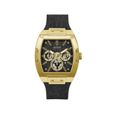 Guess • GW0786G1 • Black Gold Tone Multi-function Watch