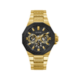 Guess • GW0636G2 • Gold Tone 2-Tone Multi-function Men's Watch