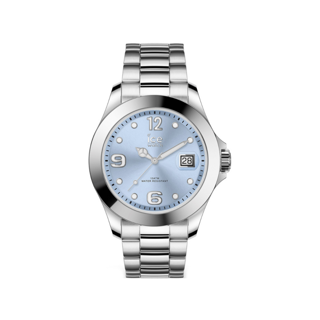 Ice Watch 016891 Steel Silver Blue Montres Big Time Watches