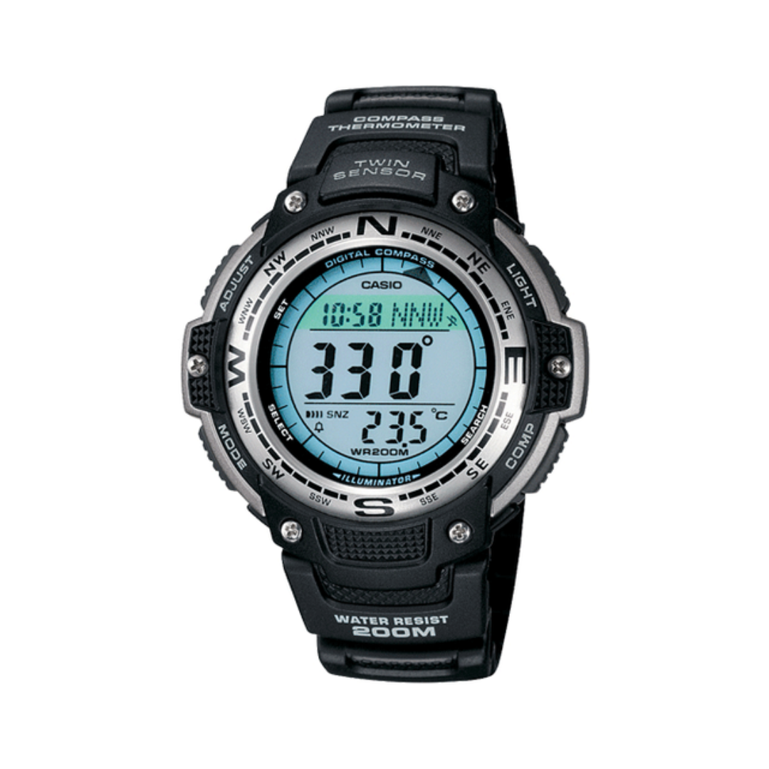 Casio Men s SGW100 1V Twin Sensor Digital Black Watch