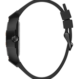 Guess • GW0203G8 • Rose Gold-Tone and Black Silicone Multifunction Watch