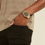 Guess - GW0265G5-Montre analogique deux tons Connoisseur
