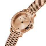 Guess • GW0520L3 • Rose Gold-Tone Mesh Diamond Analog Watch