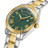 Guess • GW0308L5 • Multi-Tone and Green Analog Watch