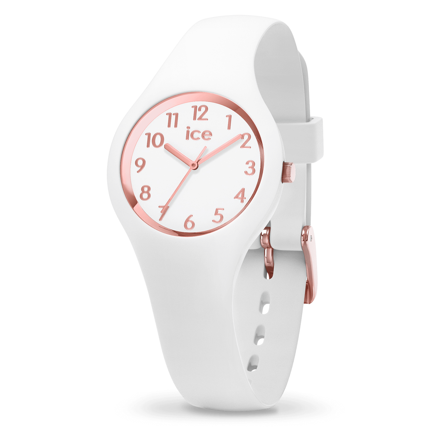 Ice watch rose hot sale gold white