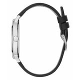 Guess - GW0009G1 - Montre En Cuir Argenté Et Noir