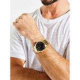 Guess • U1194G3 • Gold-Tone Analog Diamond Watch
