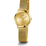 Guess - GW0520L2 - Gold-Tone Mesh Diamond Analog Watch