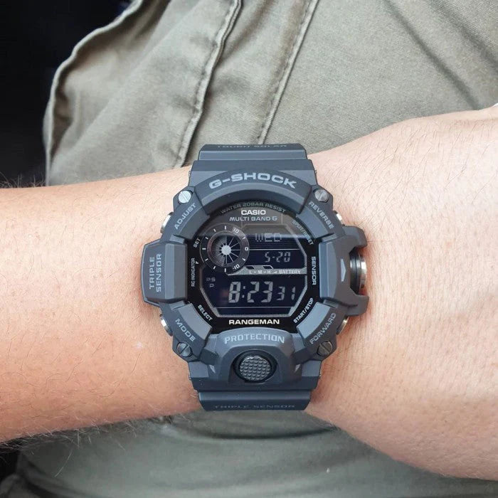 G-Shock • GW9400-1B • Rangeman Men's Watch – Montres Big Time Watches
