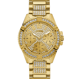 Guess - U1156L2 -  Rhinestone Gold-Tone Multifunction Watch